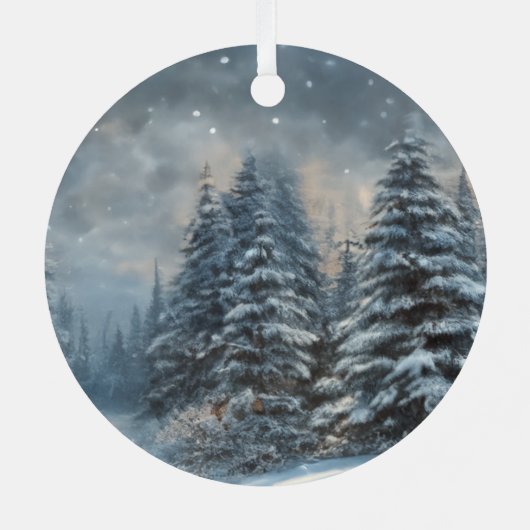 Roter Kardinal Ornament Aus Metall (Rückseite)