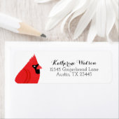 Roter Kardinal Rücksendeadresse (Insitu)