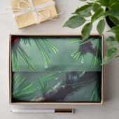 Roter Kardinal-Seidenpapier Seidenpapier (Geschenk)