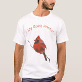 Roter Kardinal T-Shirt (Vorderseite)