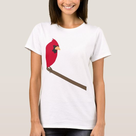 Roter Kardinal T-Shirt (Vorderseite)