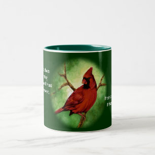 Roter Kardinal Tasse