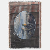 Roter Kardinal USA Decke (Vorderseite Vertikal)