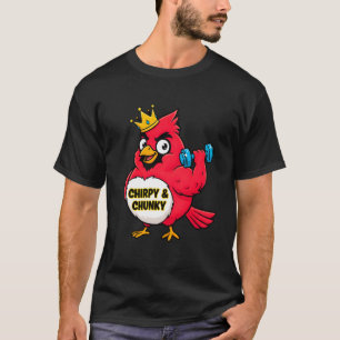 Roter Kardinal-Vogelliebhaber-Geschenk für Frauen T-Shirt