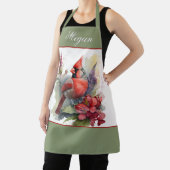 Roter Kardinal Weihnachten Schürze (InSitu)