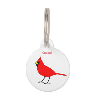 Roter Kardinals-Vogel Thunder_Cove Haustiermarke