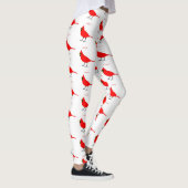 Roter Kardinals-Vogel Thunder_Cove Leggings (Rechts)