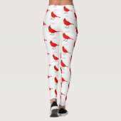 Roter Kardinals-Vogel Thunder_Cove Leggings (Rückseite)