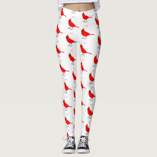 Roter Kardinals-Vogel Thunder_Cove Leggings