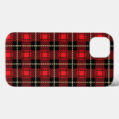 Roter Karierter Hintergrund Case-Mate iPhone Hülle (Rückseite (Horizontal))