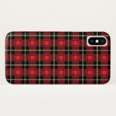 Roter karierter Hintergrund Case-Mate iPhone Hülle (Rückseite (Horizontal))