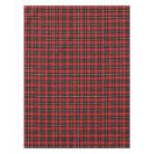 Roter karierter Hintergrund Tischdecke (Vorderseite)