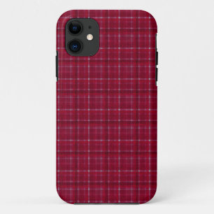 Roter karierter Tartan Case-Mate iPhone Hülle