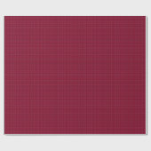 Roter karierter Tartan Geschenkpapier (Flach)