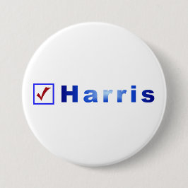 Roter Karo in Blue Box, Abstimmung über Harris-Tas Button
