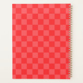 Roter Karo Planer (Rückseite)