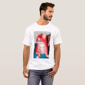 roter kat T-Shirt (Vorne ganz)