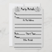 roter Katzenspinner Einladung (Rückseite)