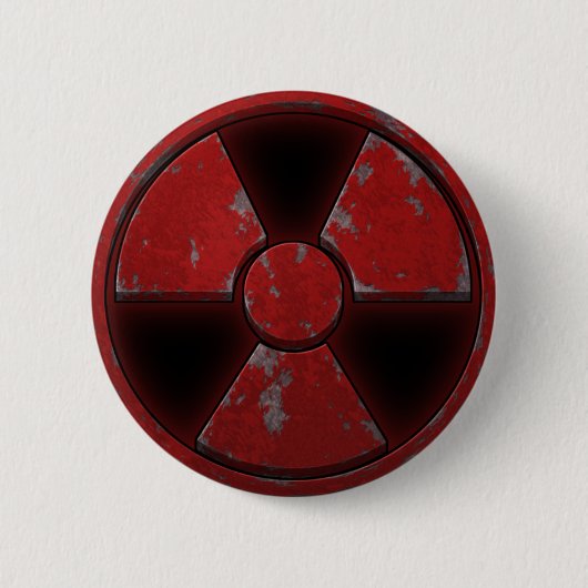 Roter Kernwaffe Button (Vorderseite)