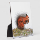 Roter Kiefer Fotoplatte (Seite)