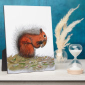 Roter Kiefer Fotoplatte (Seite)