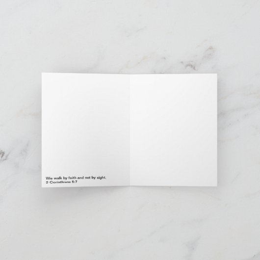 Roter Kirchen-Hut Karte (Innenseite)