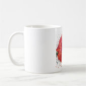roter Klatschmohn Kaffeetasse (Links)