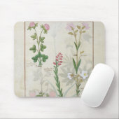 Roter Klee u. Aube Bellidis Onobrychis u. Hyssopus Mousepad (Mit Mouse)