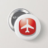 Roter Knopf Button (Vorne & Hinten)