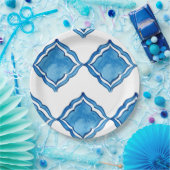 Roter Kobalt Pappteller (Party)