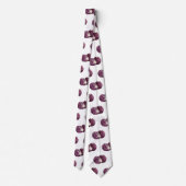 Roter Kohl Cartoon Abbildung Krawatte (Rückseite)