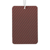 Roter Kohlefaser-Stil Autolufterfrischer (Rückseite)