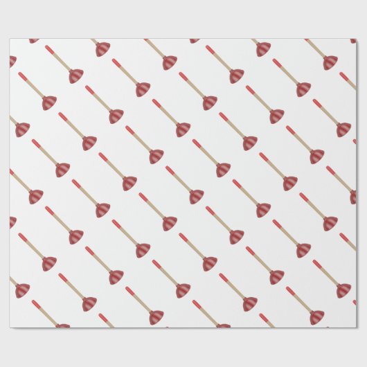 Roter Kolben Geschenkpapier (Flach)