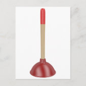 Roter Kolben Postkarte (Vorderseite)