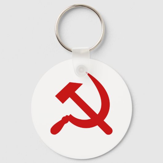Roter Kommunismus Schlüsselanhänger (Vorderseite)
