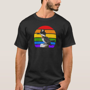 Roter Königspferd Rainbow Bird Songbird Diversity T-Shirt