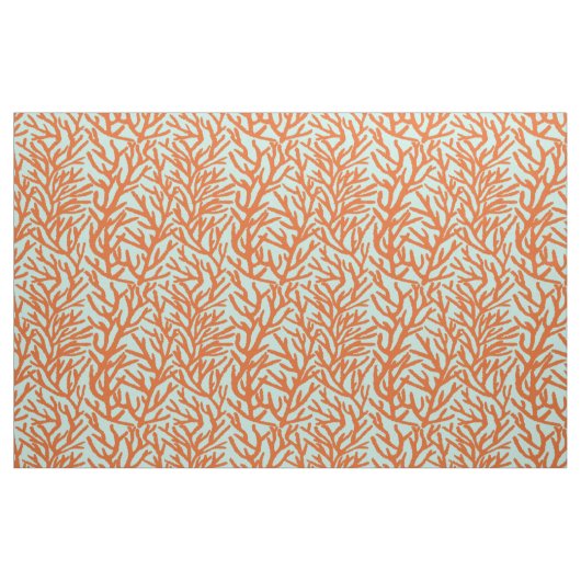 Roter Korallenmeer Stoff (Fat Quarter (45,7 x 55,9 cm))
