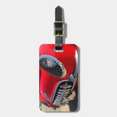 Roter Korvette ~ Gepäckanhänger (Vorderseite vertikal)