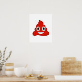 Roter Kot - - Poster (Küche)