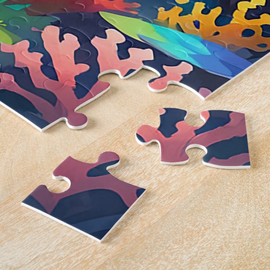 Roter Krake Puzzle (Seite)