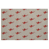 Roter Kraken-Bier-Liebhaber Stoff (Fat Quarter (45,7 x 55,9 cm))