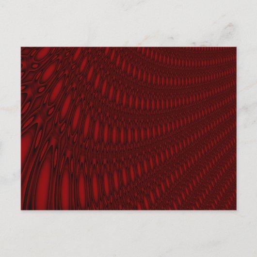 Roter Krampf Tentacles Postkarte (Vorderseite)