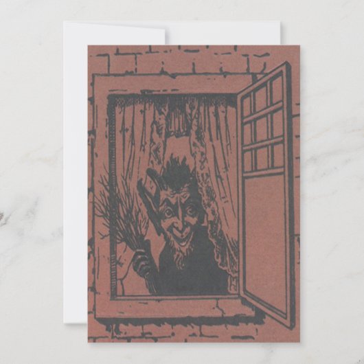Roter Krampus-Fenstersschalter (Vorderseite)