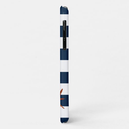 Roter Kräuterkrebs im Küstenbereich Case-Mate iPhone Hülle (Hinten/Links)