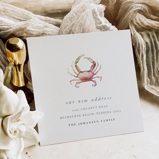 Roter Krebs an der Küste - Änderung der Adressenve Ankündigung