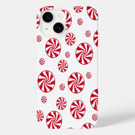 Roter Kreis Case-Mate iPhone Hülle (Rückseite)