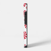 Roter Kreis iPhone Hülle (Linke Seite)