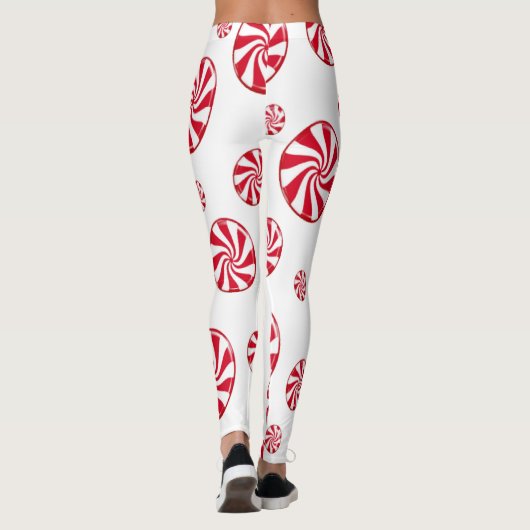 Roter Kreis Leggings (Rückseite)