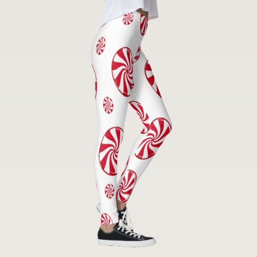 Roter Kreis Leggings (Rechts)