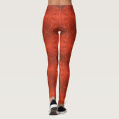roter Kreis Leggings (Rückseite)